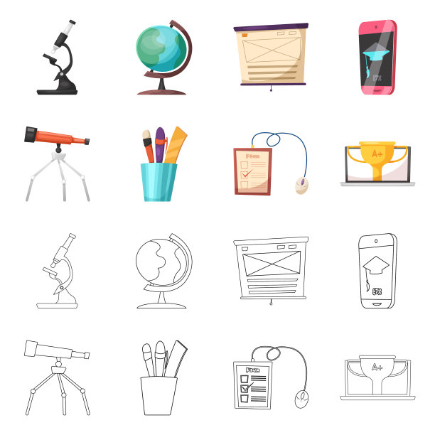 教育和学习图标图片下载