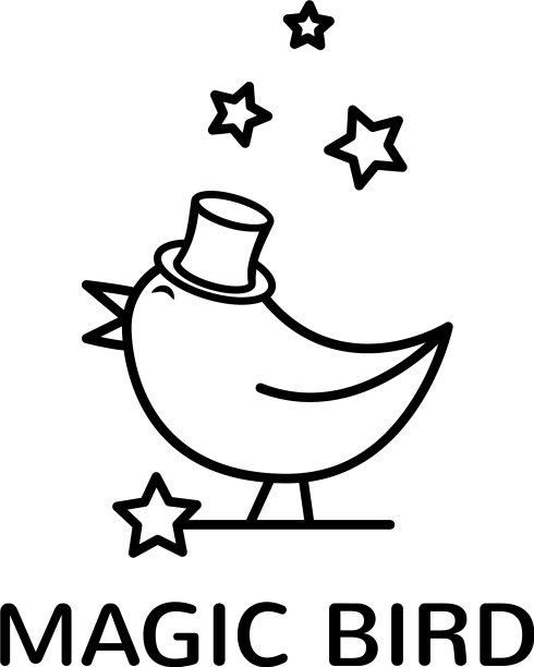 魔力鸟的标志图片下载