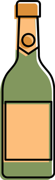 香槟酒瓶饮酒庆祝图片下载