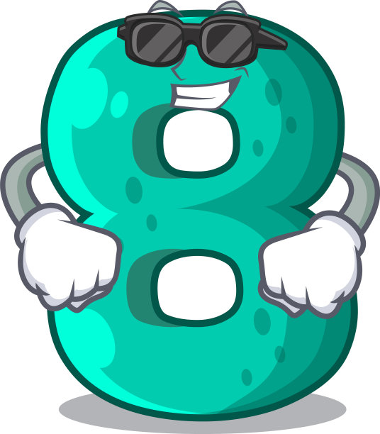 超级酷的数字屋八形字符图片下载