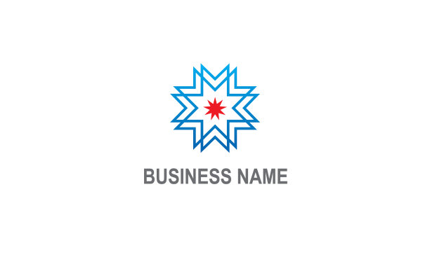 星线几何标志图片下载