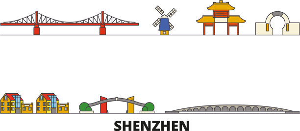 中国深圳平地地标图片下载