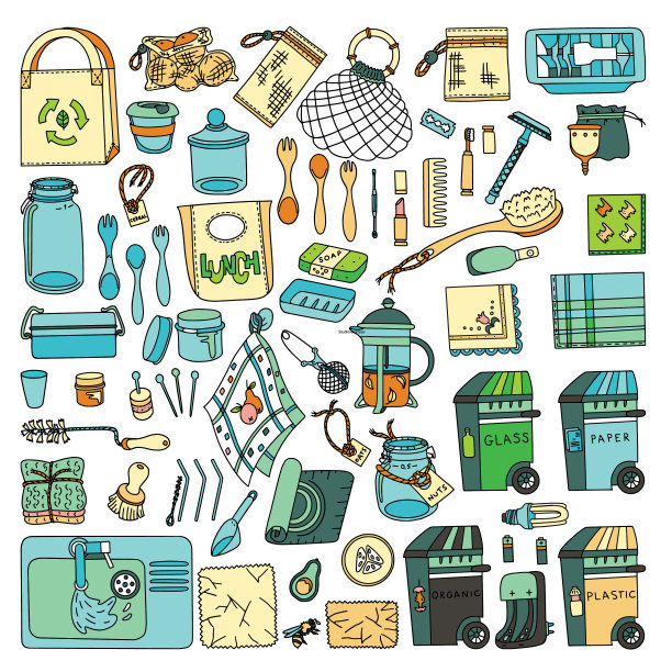 “零浪费”类似图片下载