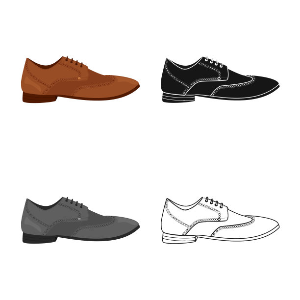 人脚符号系列设计图片下载