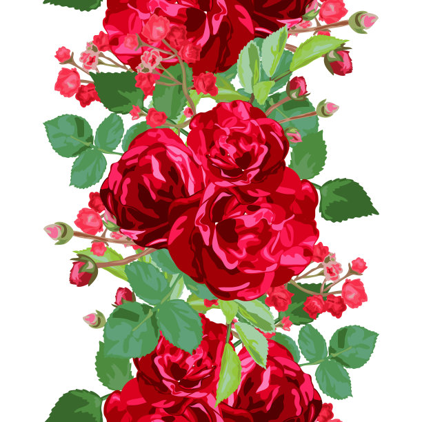 花卉无缝模式图片下载