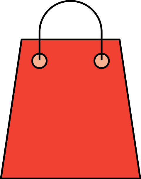 纸制礼品袋购物商场图片下载