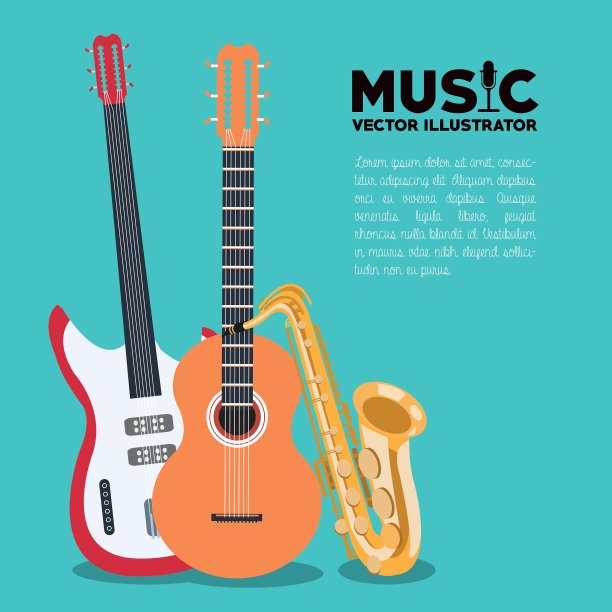 乐器和声音设计图片下载