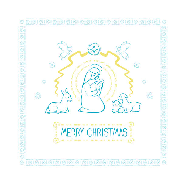 基督教节日卡片图片下载