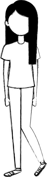 美丽而年轻的女人性格图片下载