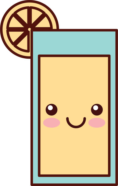 柑橘汁水果卡哇伊性格图片下载