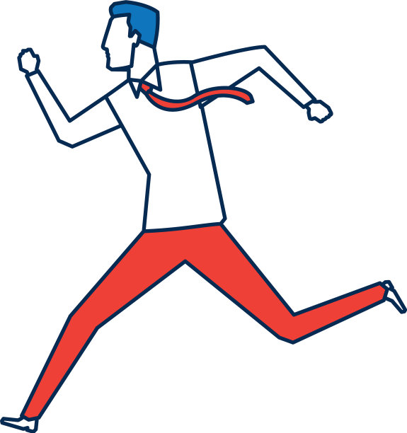 商人经营充满活力的动态概念图片下载