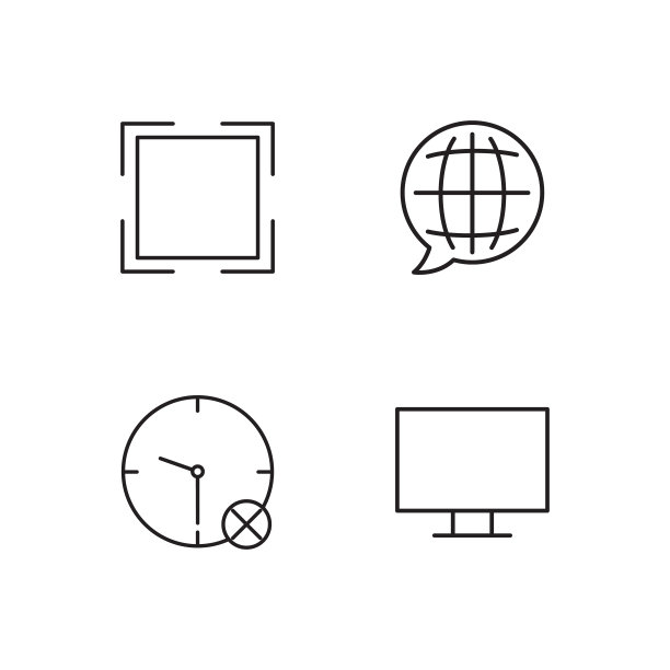 业务简单概述图标集图片下载