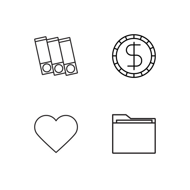 业务简单概述图标集图片下载