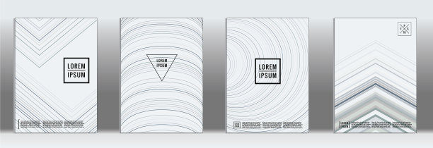 海报设计的几何线条图案图片下载