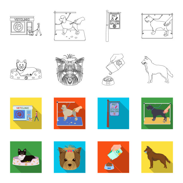 躺在躺椅上的狗，一只宠物的嘴，一只碗图片下载