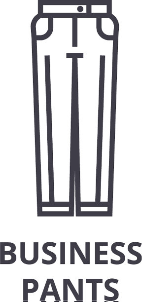 商务裤线图标轮廓标志线性图片下载