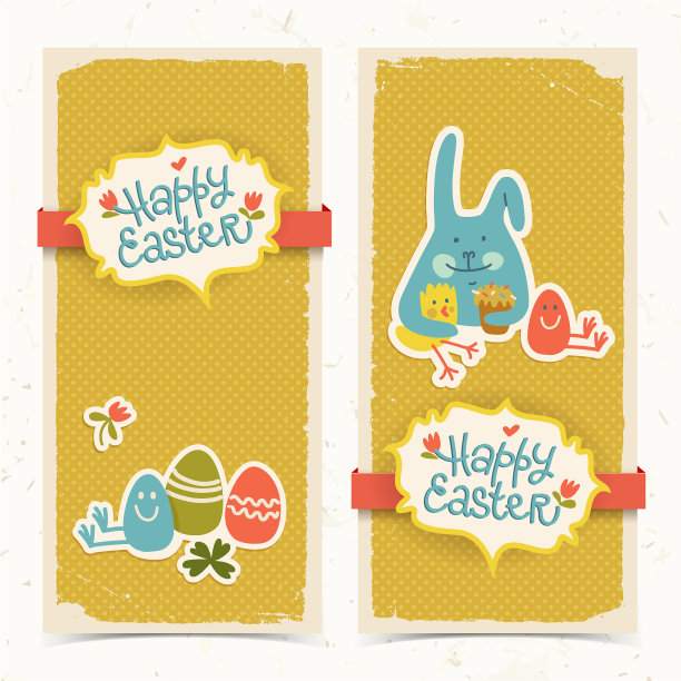复活节快乐横幅图片下载