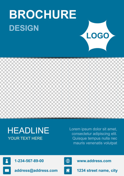 宣传册模板传单背景业务图片下载