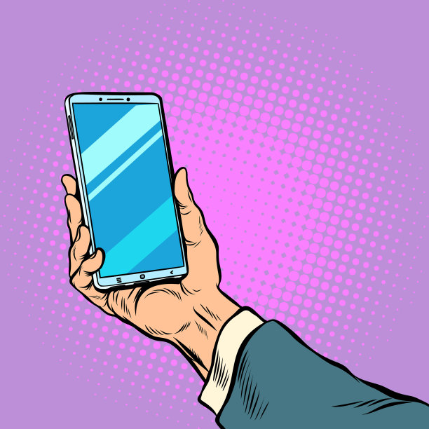 智能手机在男性手中自拍图片下载