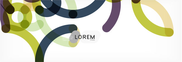 卷曲波浪线抽象背景设计图片下载