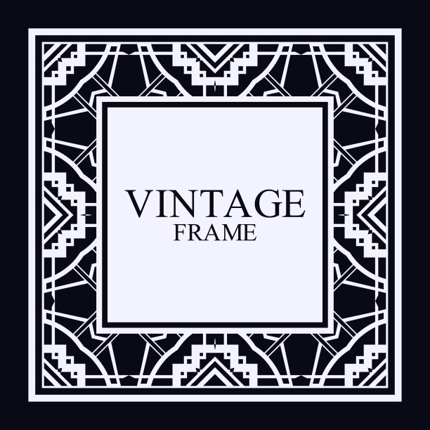 装饰艺术边框图片下载