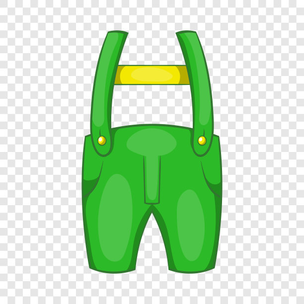 卡通风格的吊带裤图片下载