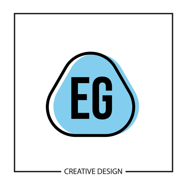 首字母eg标志模板设计图片下载
