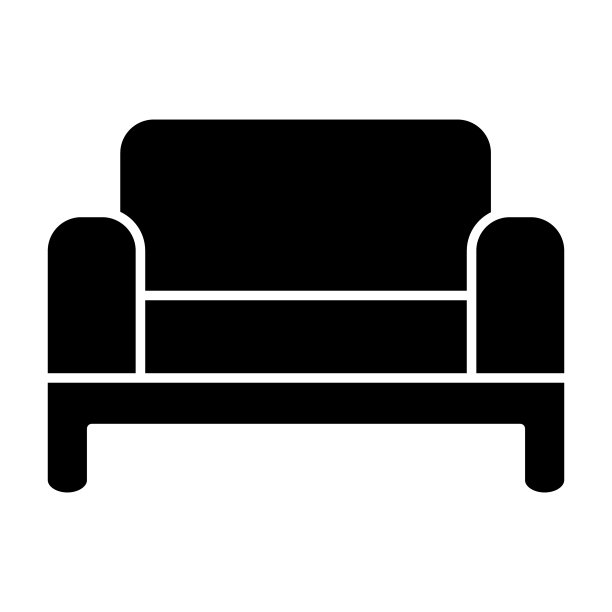 沙发实心图标沙发图片下载