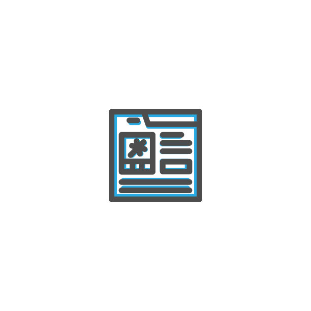 在线购物图标线性设计电商图标图片下载