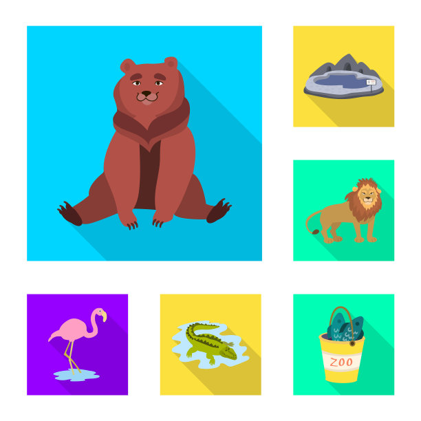 Safari和动物图标设置图片下载