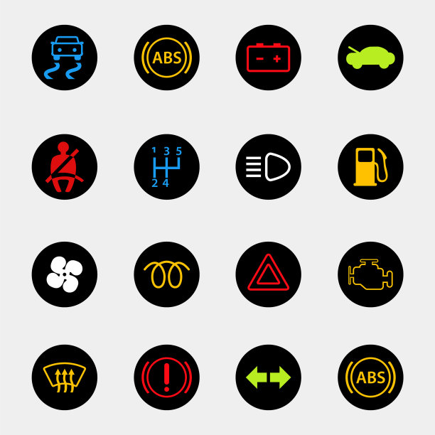 仪表板汽车图标图片下载