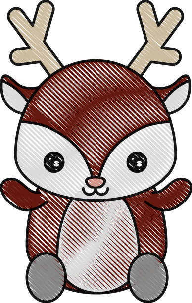 可爱的动物设计图片下载