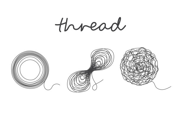 线球和拉威尔标志设置图标图片下载