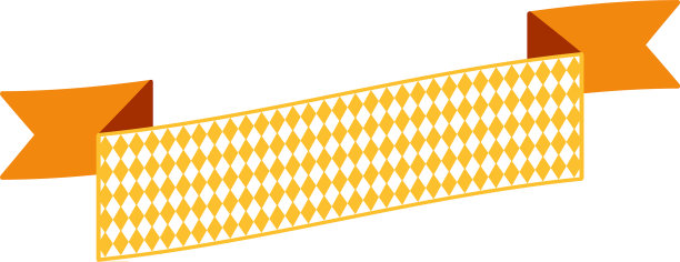 啤酒节的横幅和标题的简单丝带图片下载