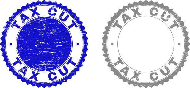 垃圾减税纹理水印图片下载