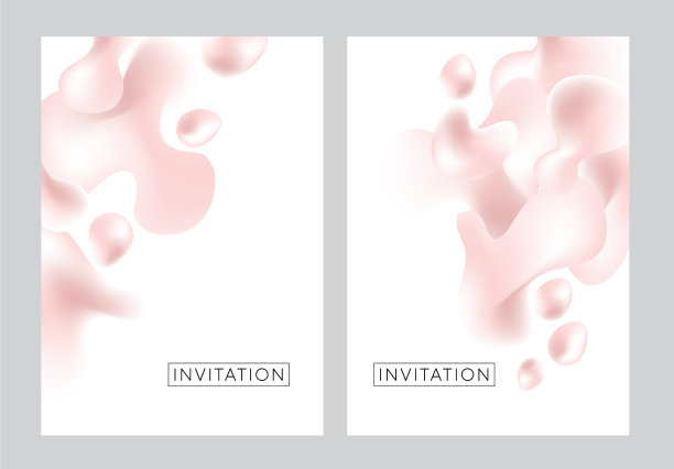 抽象液体元素精致珍珠色图片下载