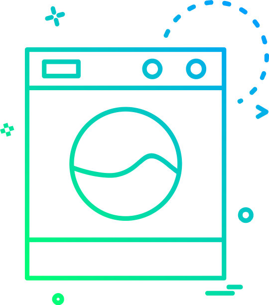 洗衣机图标设计图片下载