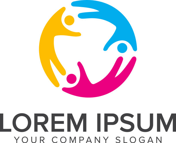 关系人标志学校教育标志图片下载