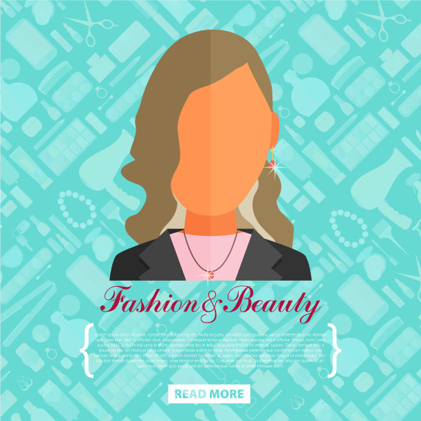 时尚平坦的背景图片下载