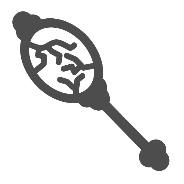 破碎的镜子固体图标手镜网图片下载