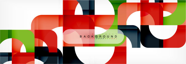 几何方块抽象横幅图片下载