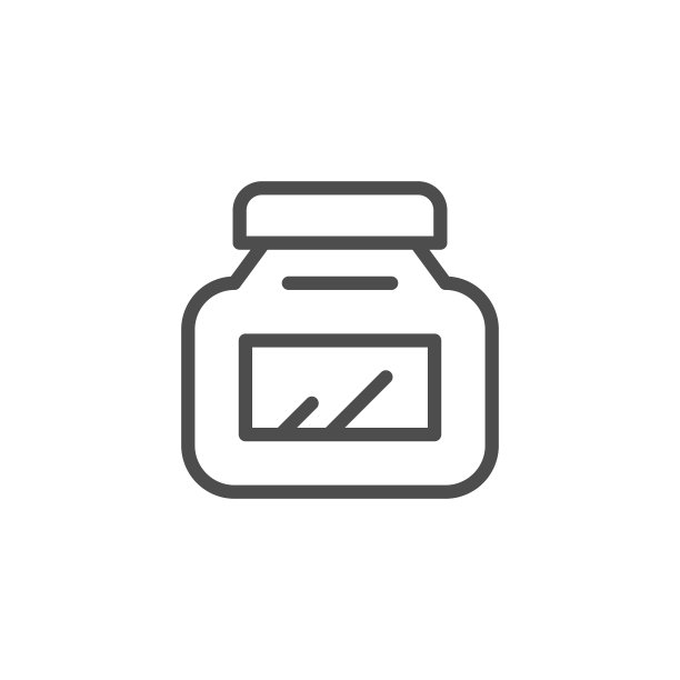 罐子线条图标图片下载
