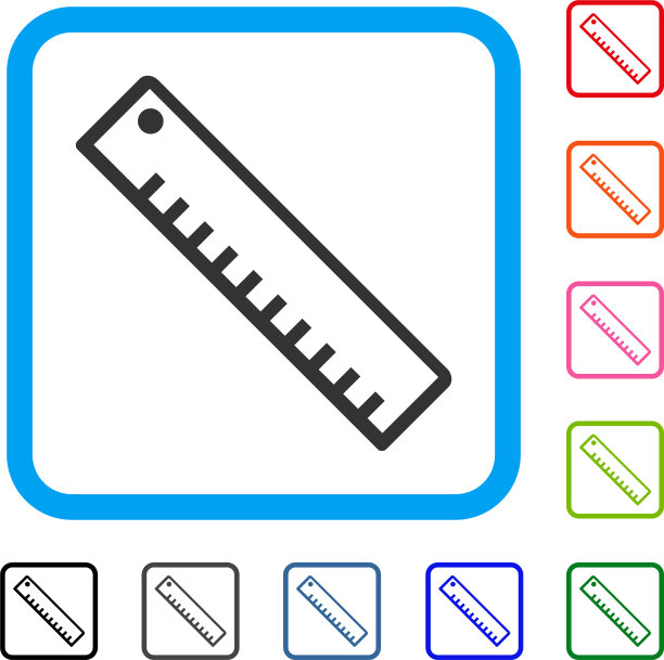 尺框图标图片下载
