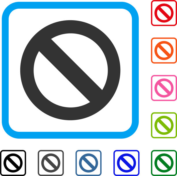 没有标识框图标图片下载