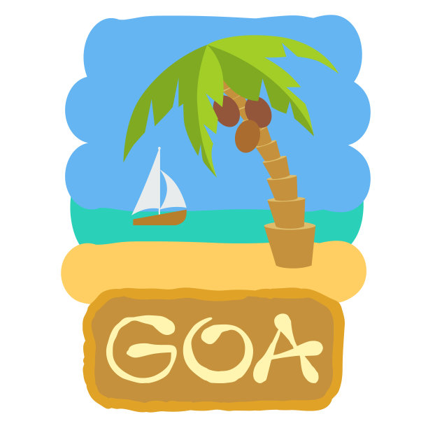 有棕榈树的热带岛屿图片下载