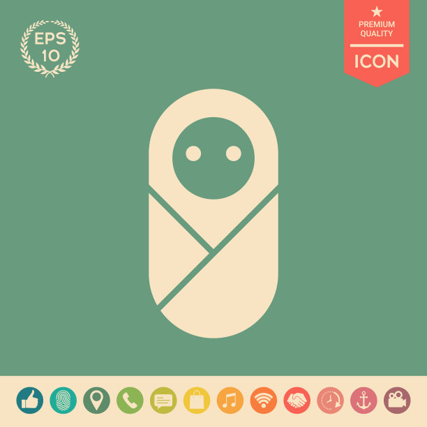 新生儿的新生儿图标图片下载