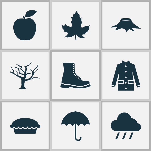 季节图标设置枫雨苹果派和图片下载