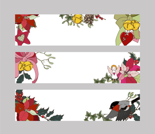 圣诞标语图片下载