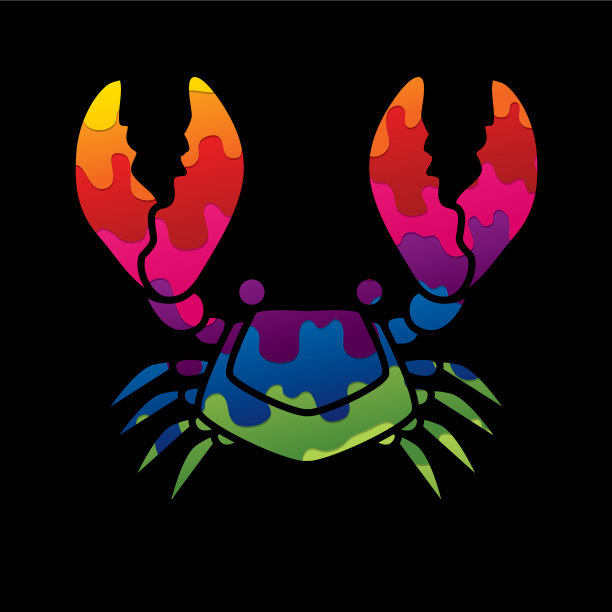 大螃蟹图形图片下载