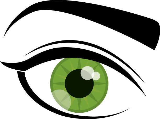 女人的眼睛图标图片下载